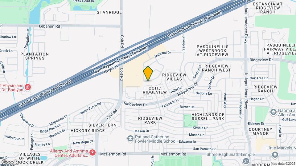 3636 Oakstone Dr Map and Location Details