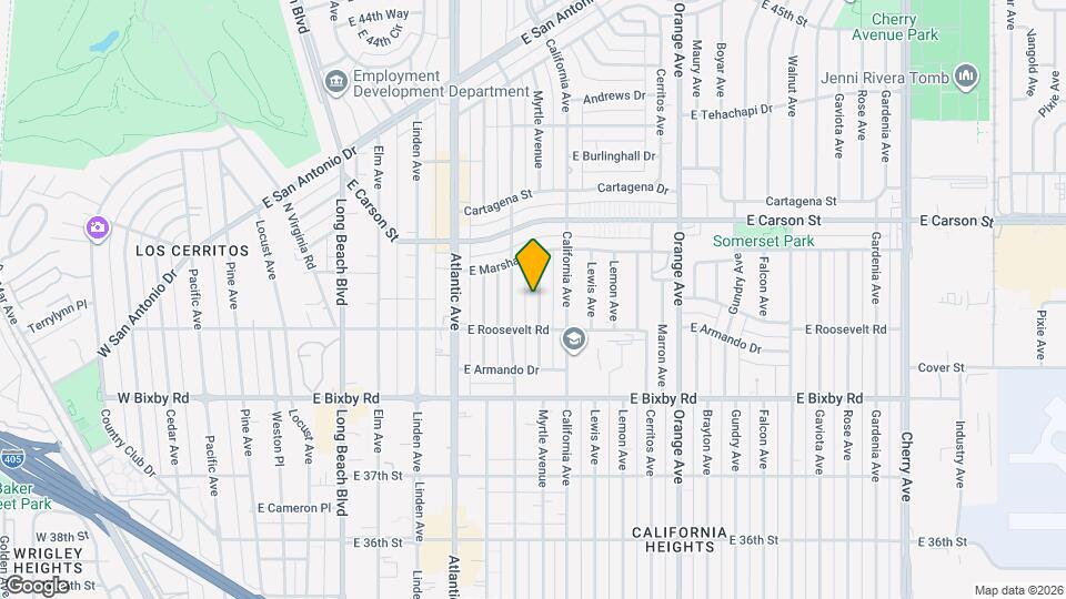 3927 Myrtle Avenue Map and Location Details