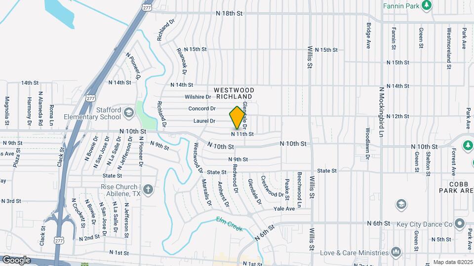 3772 N 11th St Map and Location Details