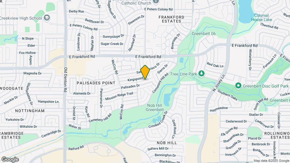 1633 Palisades Dr Map and Location Details