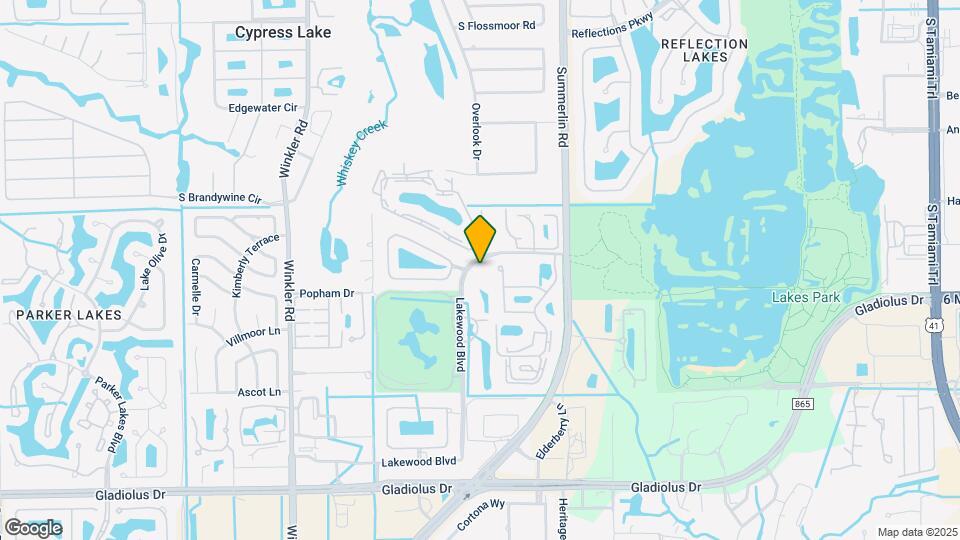 14801 Park Lake Dr Map and Location Details