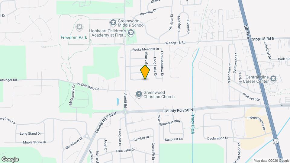 629 Locust Grove Ln Map and Location Details