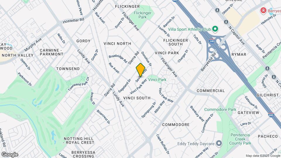 1824 Seville Way Map and Location Details