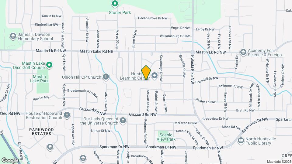 3210 Tucker Dr NW Map and Location Details