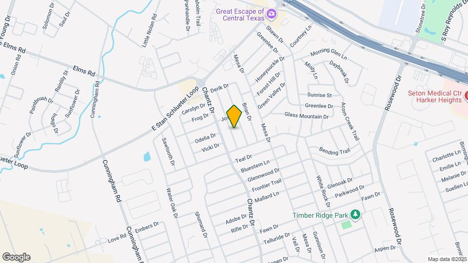 4611 Colby Dr Map and Location Details