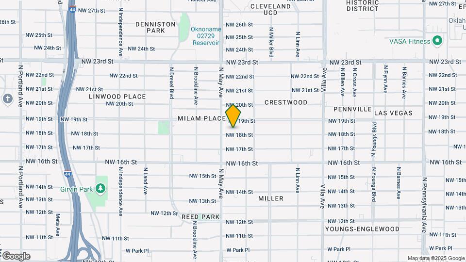2843 NW 18th St Map and Location Details