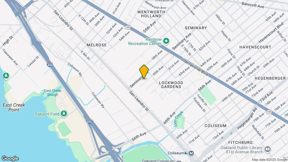 1151 60th Ave Mapa y Detalles de la Ubicación