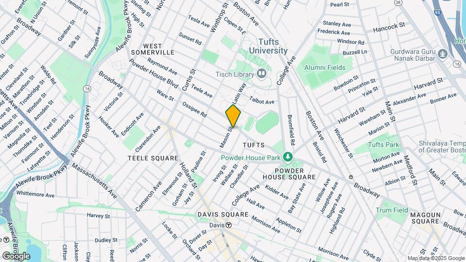 47 Mason St, Unit 1 Mapa y Detalles de la Ubicación