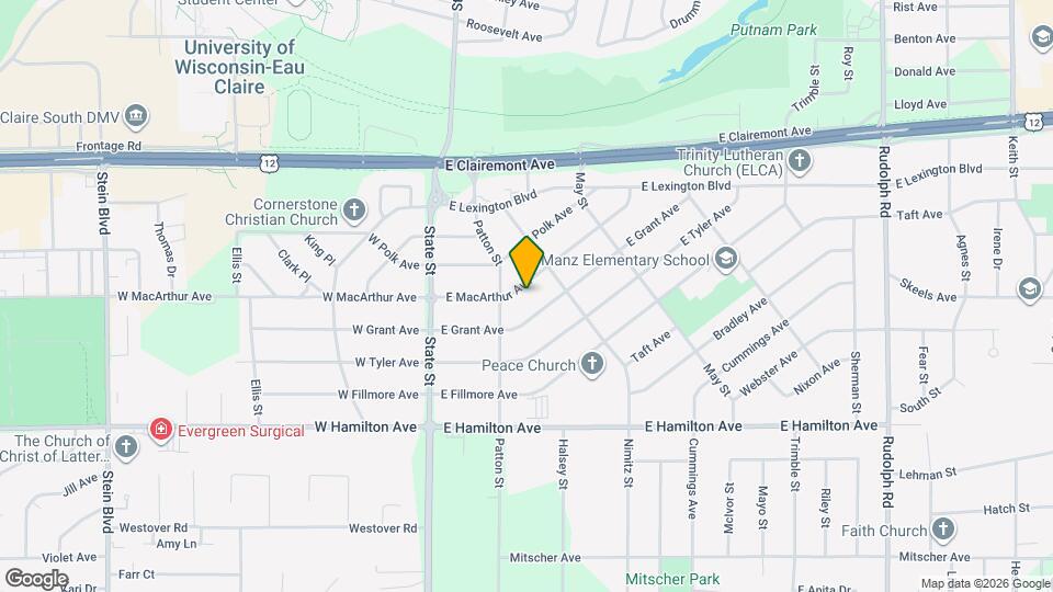 317 E MacArthur Ave Map and Location Details