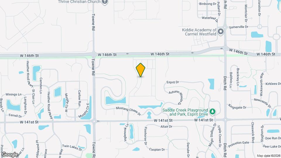 14414 Bishop Birch Pl Map and Location Details