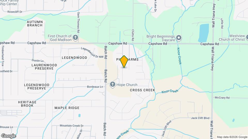 313 Kenneth Blvd NW Map and Location Details