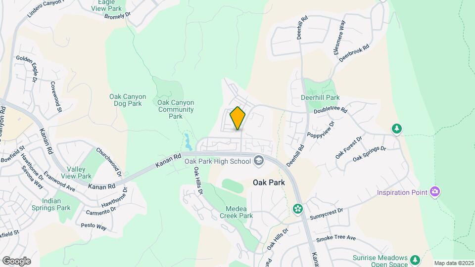 624 Indian Oak Ln Map and Location Details