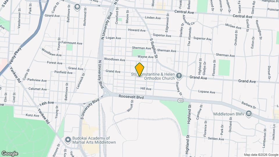 2107 Queen Ave Map and Location Details