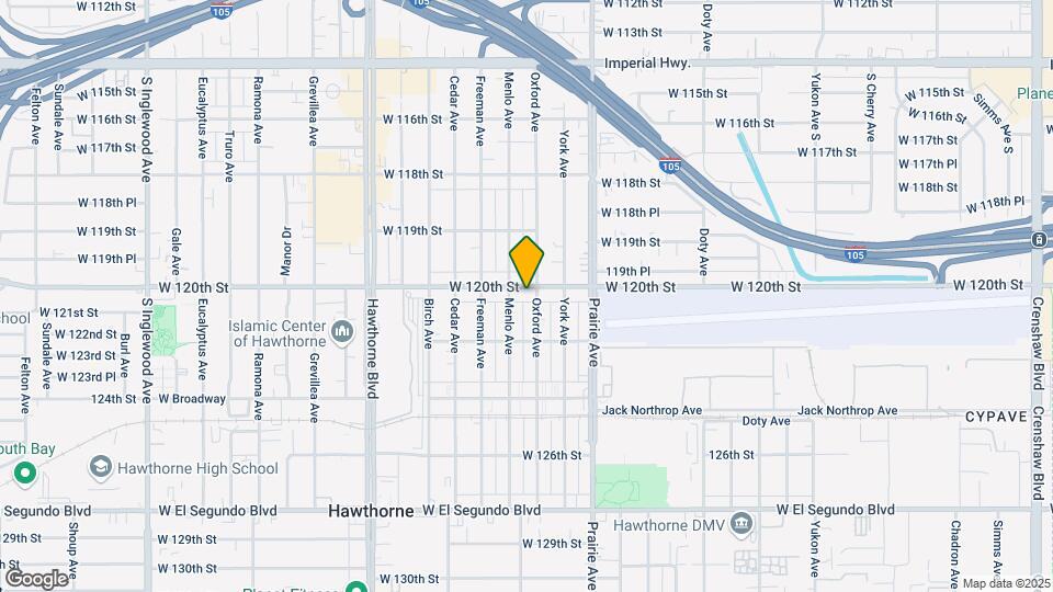 4122 W 120th St Map and Location Details