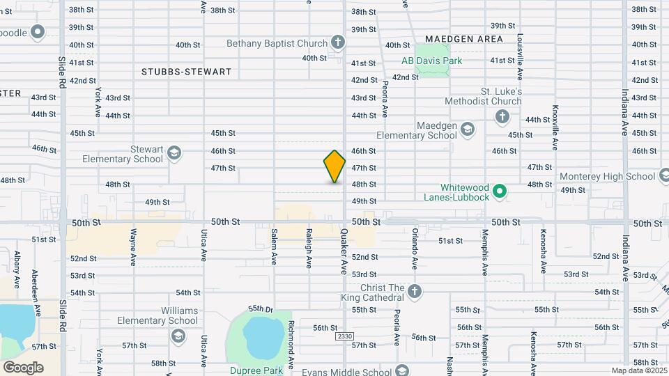 4405 48th St Map and Location Details