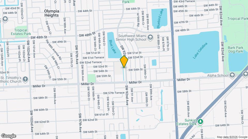 5380 SW 92nd Ave Mapa y Detalles de la Ubicación