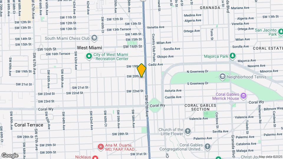 2021 SW 57th Ct Map and Location Details