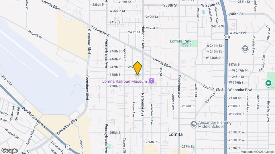 2222 248th St Map and Location Details