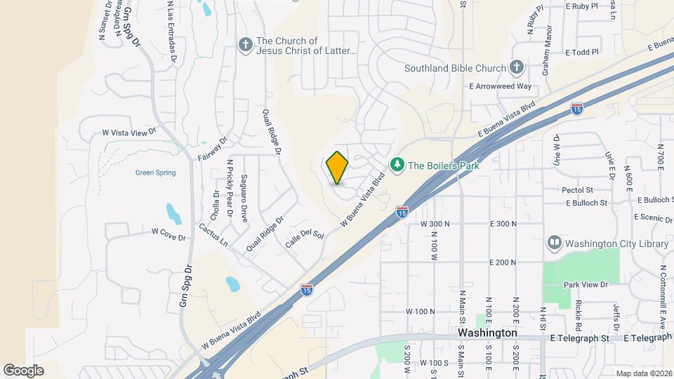 442 N Creek Ridge Dr Map and Location Details