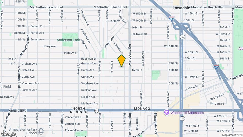 2619 Gates Ave Map and Location Details