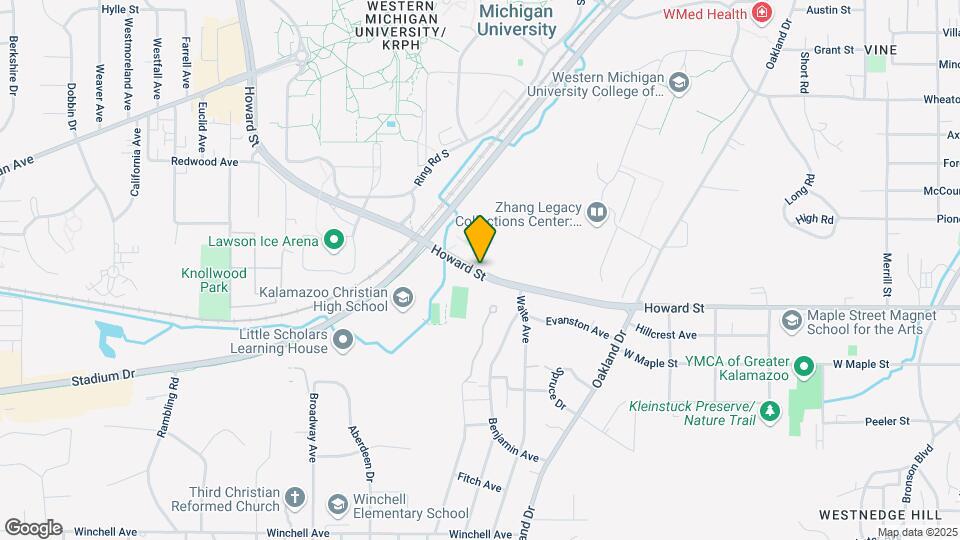 Wmu Campus Apartments Kids Clb Map and Location Details