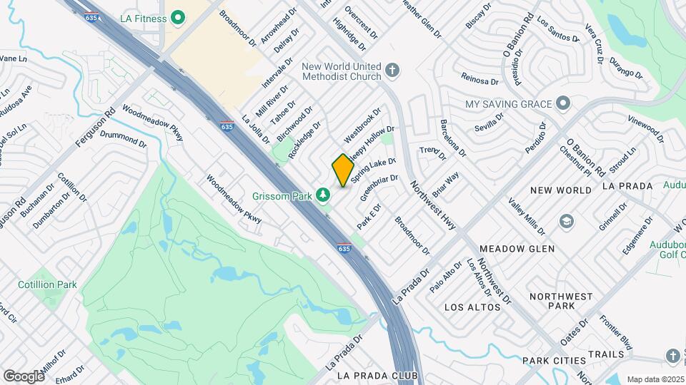 1105 Spring Lake Dr Map and Location Details