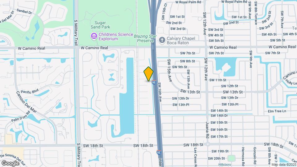 1721 SW 10th St Map and Location Details