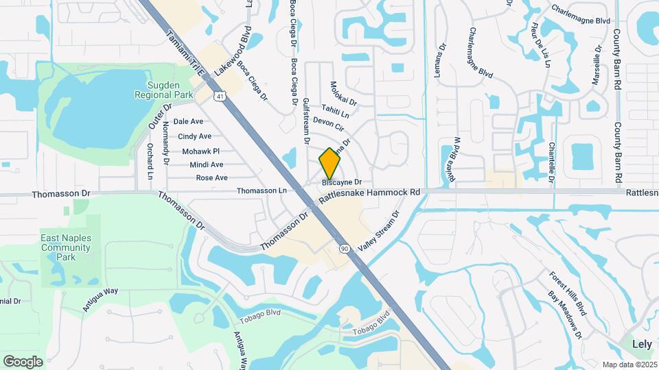 4900 Biscayne Dr Map and Location Details
