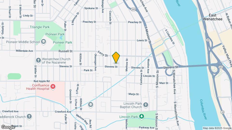 932 S Walker Ave Map and Location Details