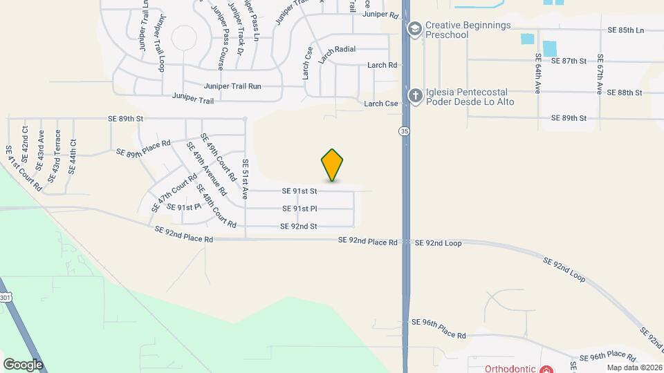 5515 SE 91st St Map and Location Details