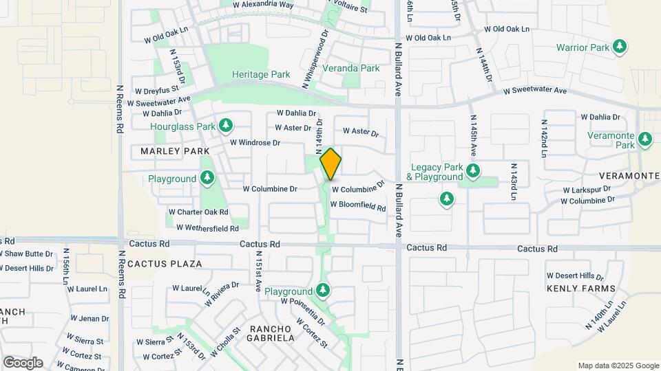 14898 W Columbine Dr Map and Location Details