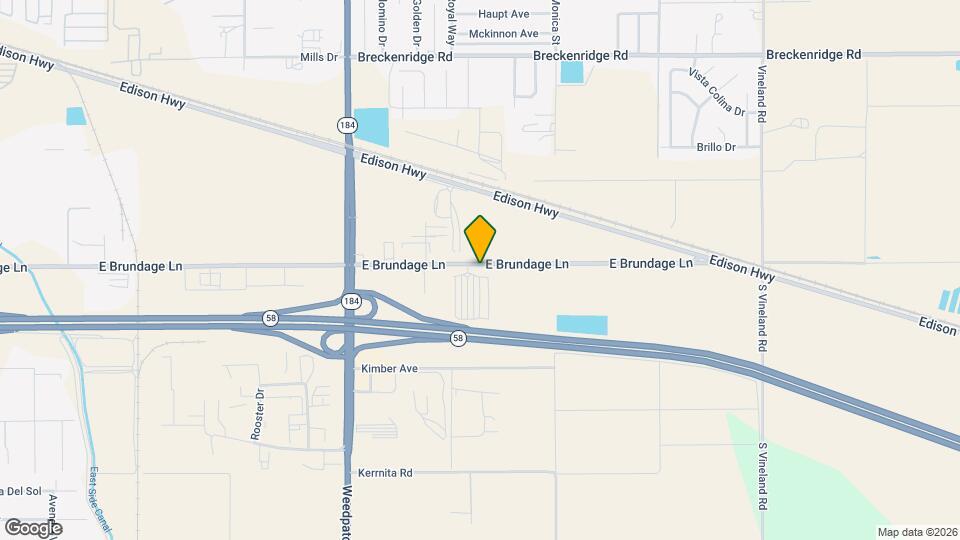 8633 E Brundage Ln Map and Location Details