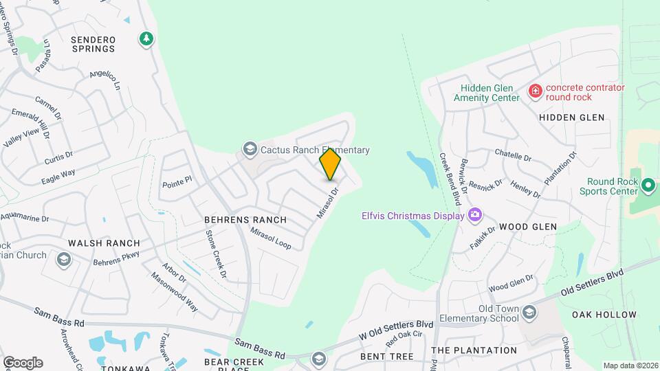 2905 Portulaca Dr Map and Location Details