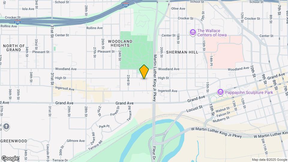 2122 High St Map and Location Details