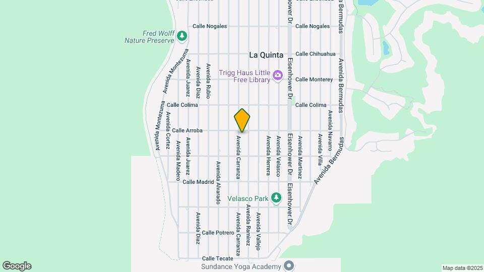 53770 Avenida Carranza Map and Location Details