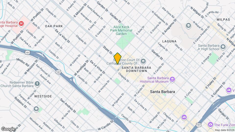 18 W Victoria St, Unit 310 Mapa y Detalles de la Ubicación