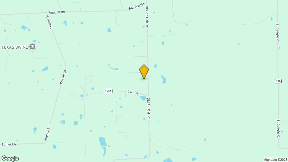 738 Old Pin Oak Rd, Unit 738 old pin oak road Paige TX Mapa y Detalles de la Ubicación