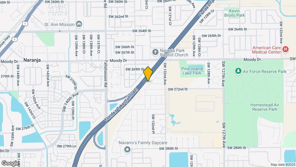 27132 SW 132 Ct Rd Map and Location Details
