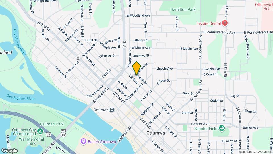 312 N Marion St, Unit 3 Map and Location Details