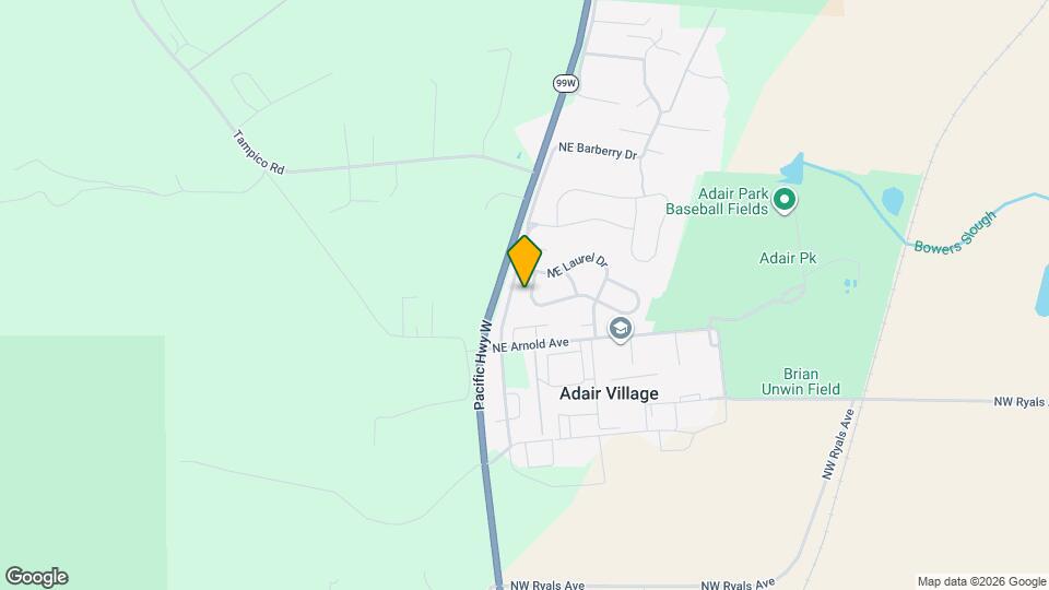 5170 NE Willamette Ave Mapa y Detalles de la Ubicación