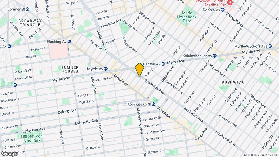 503 Hart St, Unit 1 Map and Location Details