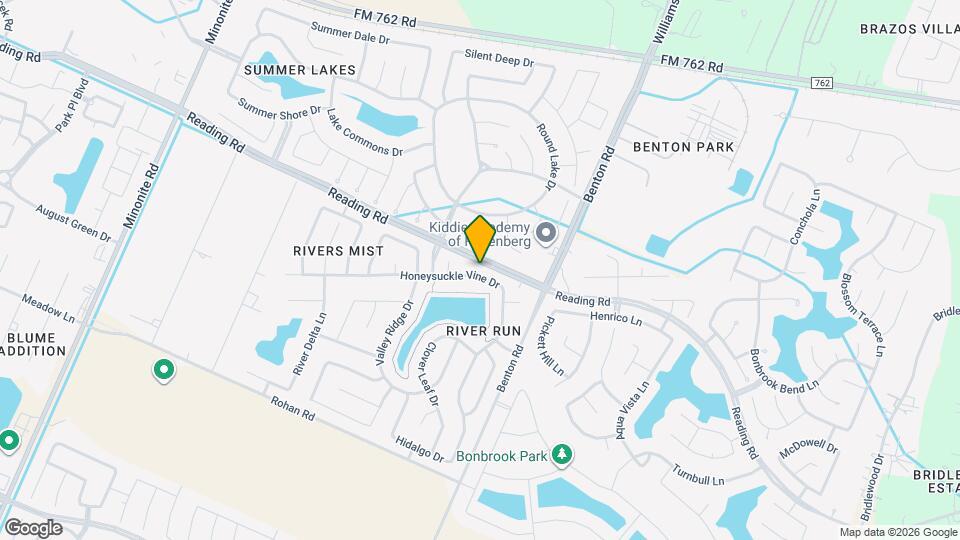 603 Honeysuckle Vine Dr Map and Location Details