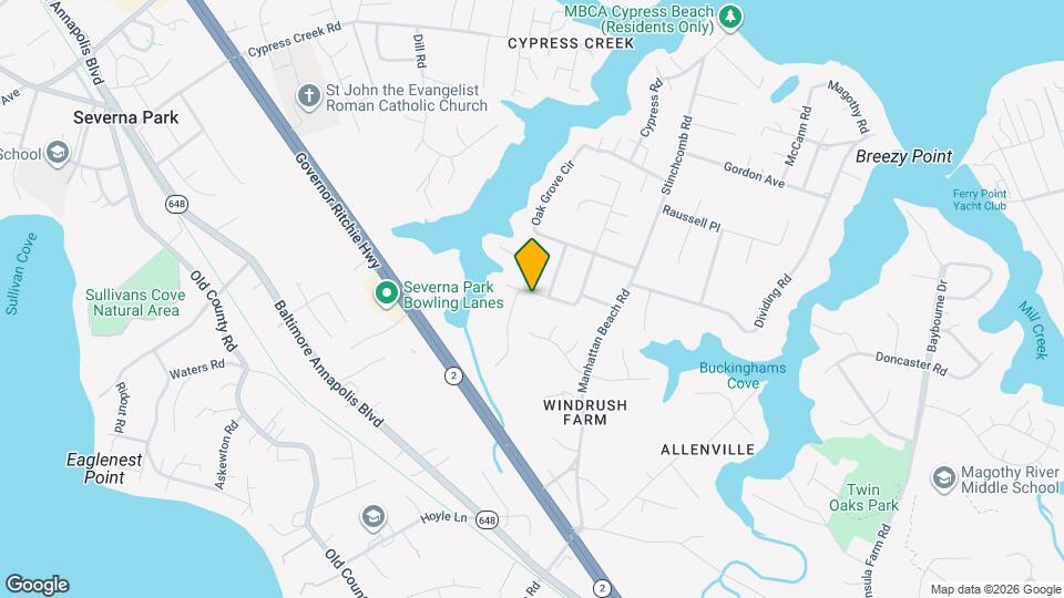 804 Cypress Beach Rd Map and Location Details