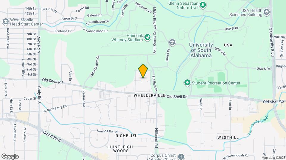 The Grove at Mobile - Student Apartments Mapa y Detalles de la Ubicación
