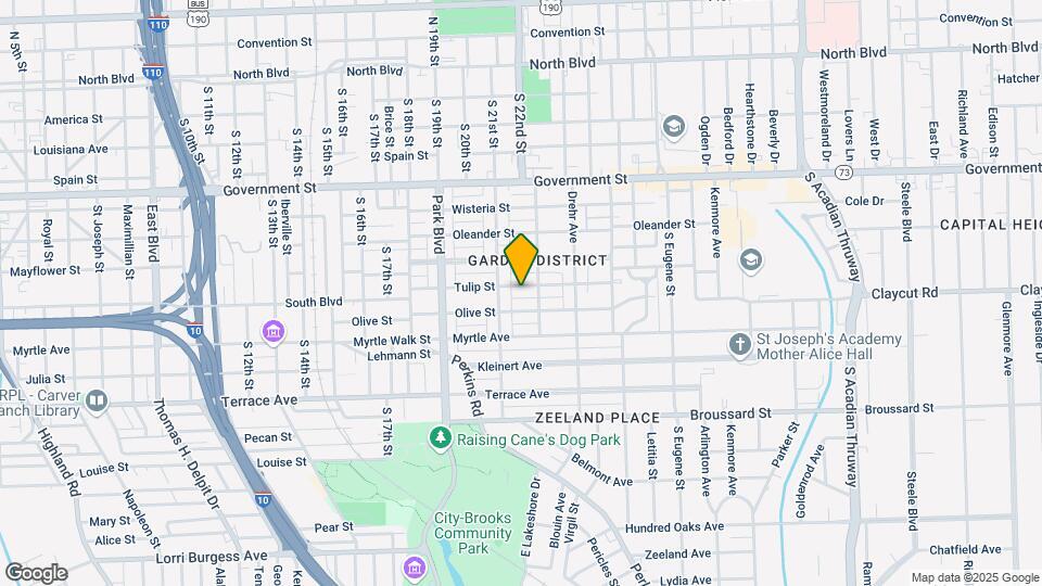 2148 Tulip St Map and Location Details