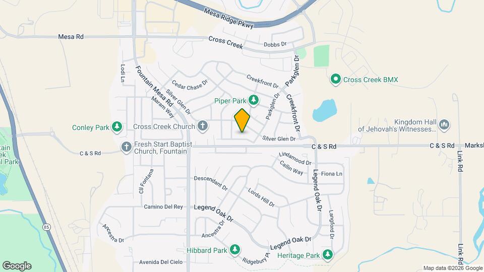 7368 Glenburn Dr Map and Location Details