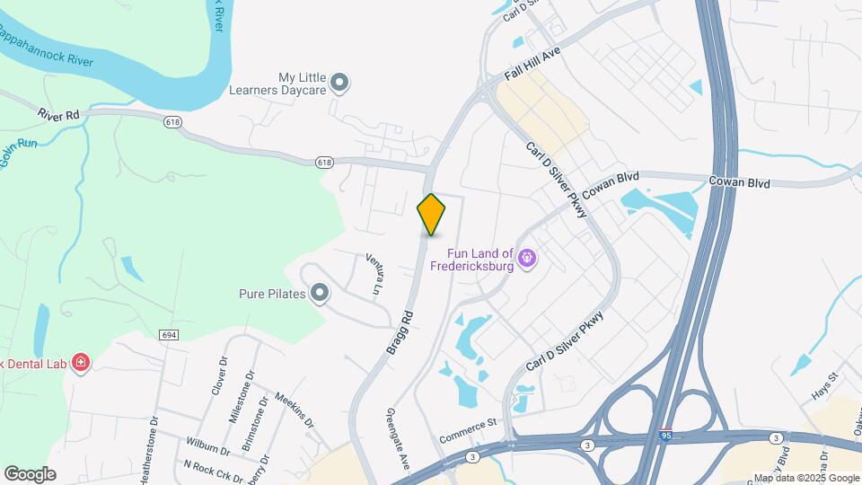 1705 Bragg Rd Map and Location Details