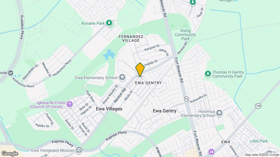 Franciscan Vistas Ewa Map and Location Details