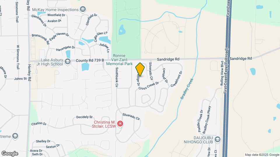 2731 Creek Ridge Dr Map and Location Details