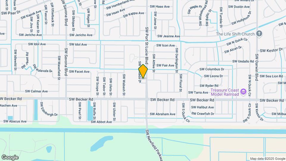 4498 SW Port St Lucie Blvd Map and Location Details